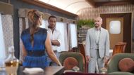 The Young and the Restless: Lily and Devon and a train | Image: CBS